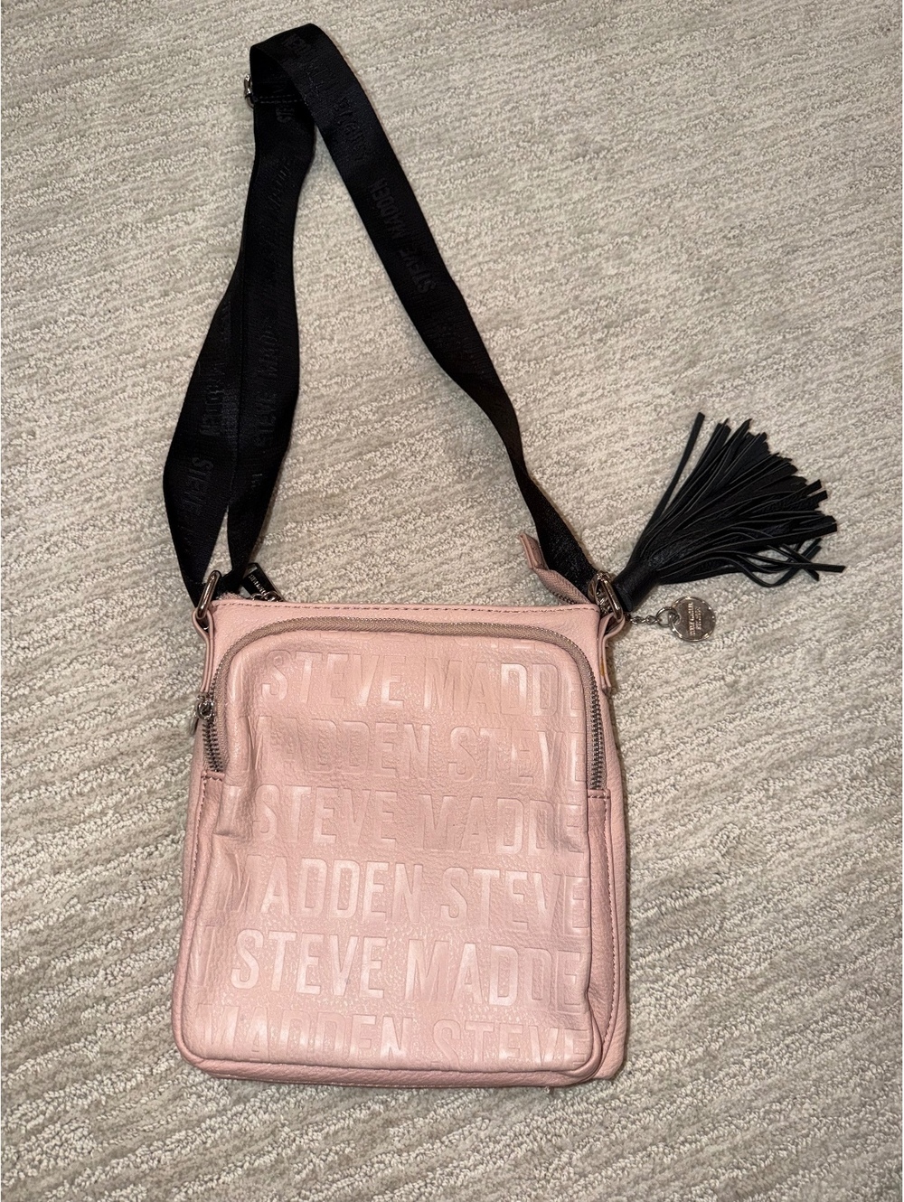 Steve Madden pink crossbody bag